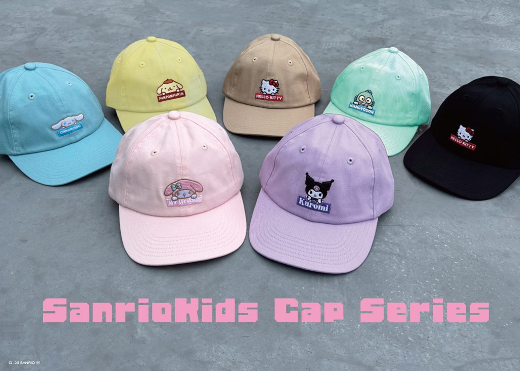 サンリオキッズキャップ_PR